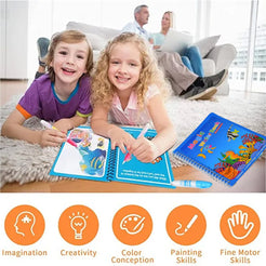 Reusable Magic Water Painting Book ( Buy 2 & Get 2 Free )