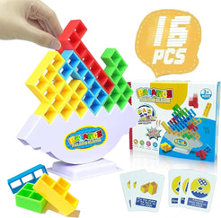 Tetra Balancing Stacking Tower Toys ( 16 pcs )